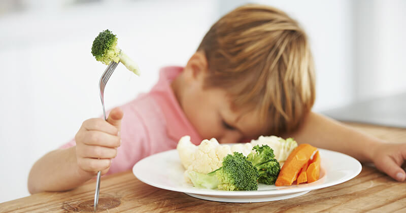 طفلك لا يحب الخضروات ؟ إليك الحل!